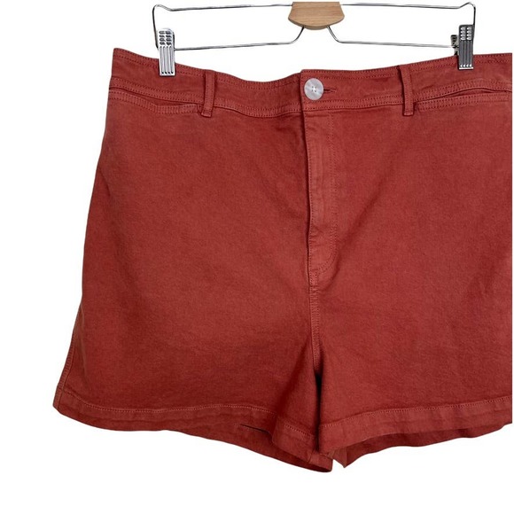LOFT Blush colored Welt Pocket Shorts Size 14 - Picture 3 of 10